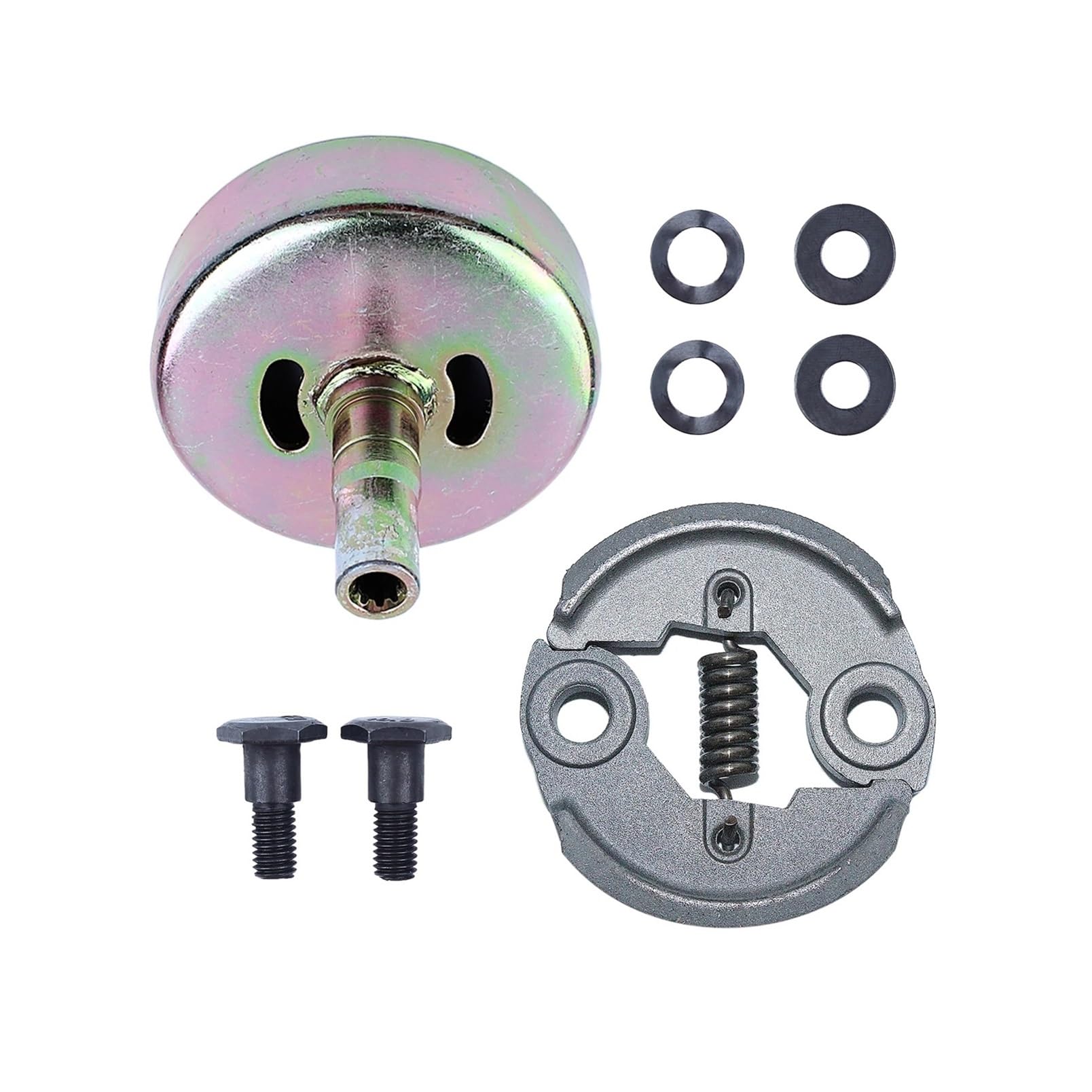Kit de Tambor de Embrague Apto for GX31 GX35 1.3HP Motor pequeño desbrozadora Piezas de césped reemplazar OEM 19611-Z0Z-000 30500-Z0Z-013 Mantener Accesorios