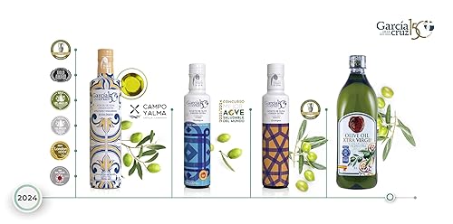 Miniatura 4 de GARCÍA DE LA CRUZ - Aceite de Oliva Virgen Extra Ecológico, Variedad Cornicabra, Varietal Individual, Cuerpo Suave, Sabor Equilibrado, Origen
