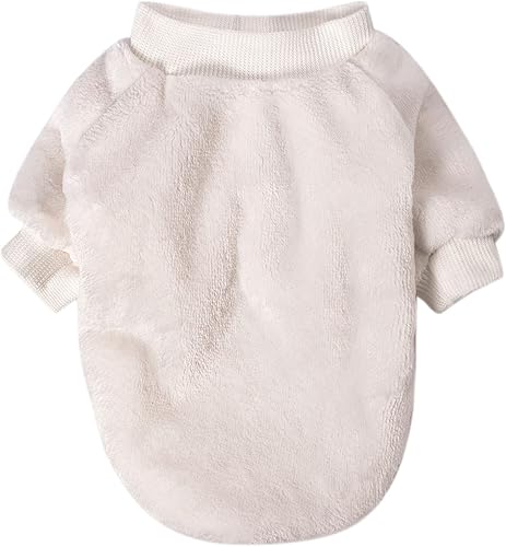 Miniatura 93 de FabriCastle Suéter para perro, paquete de 3 prendas para perros y gatos, chaquetas ultrasuaves y cálidas para mascotas XXS XS para perros pequeños