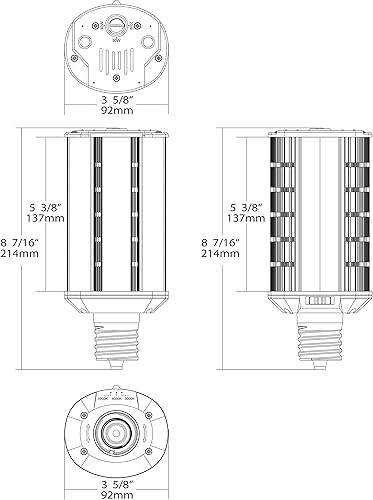 Miniatura 13 de Satco 40WLEDWPCCTEX39100-277V Blanco