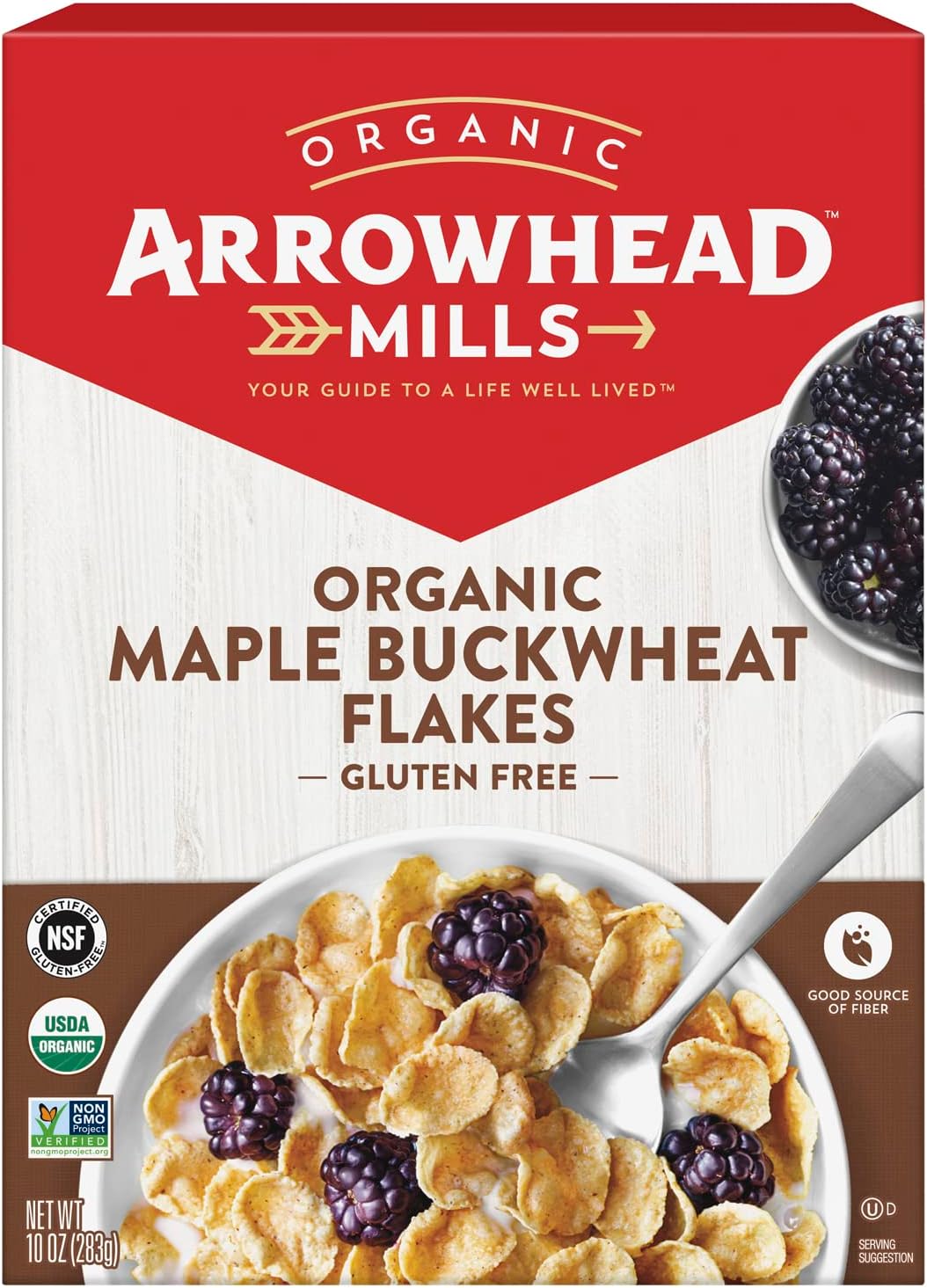 Arrowhead Mills Organic GlutenFree Cereal, Maple Buckwheat