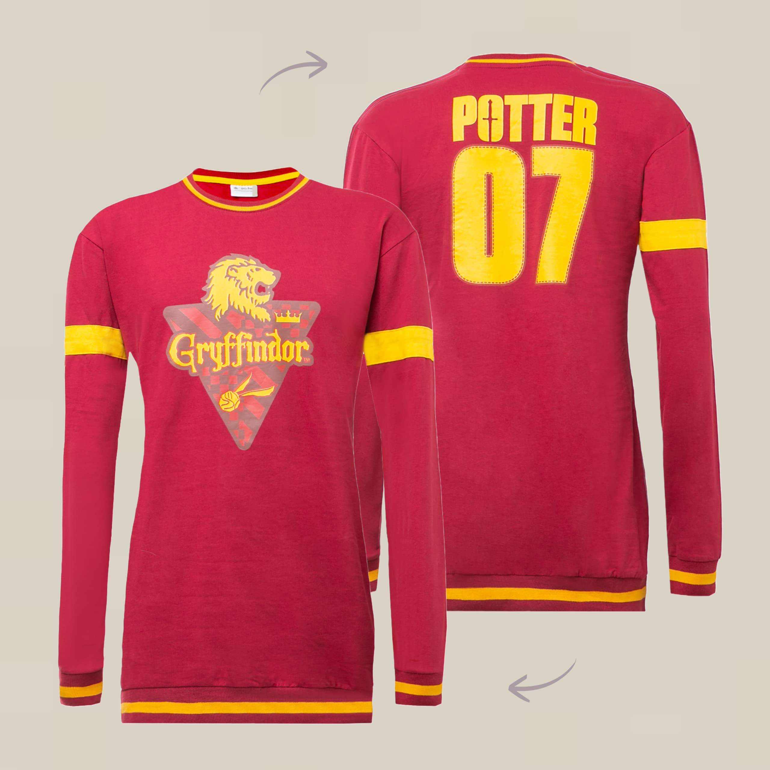 Sudadera Harry Potter Niña Gryffindor Ropa Hogwarts Tallas 9-16 Años