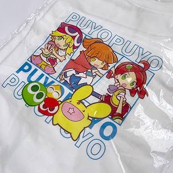 ぷよぷよ ロングTシャツ XLサイズ 漫画 ゲーム コンパイル SEGA セガ