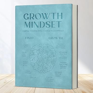Growth Mindset Notebook Mental Health Therapy Journal Positive