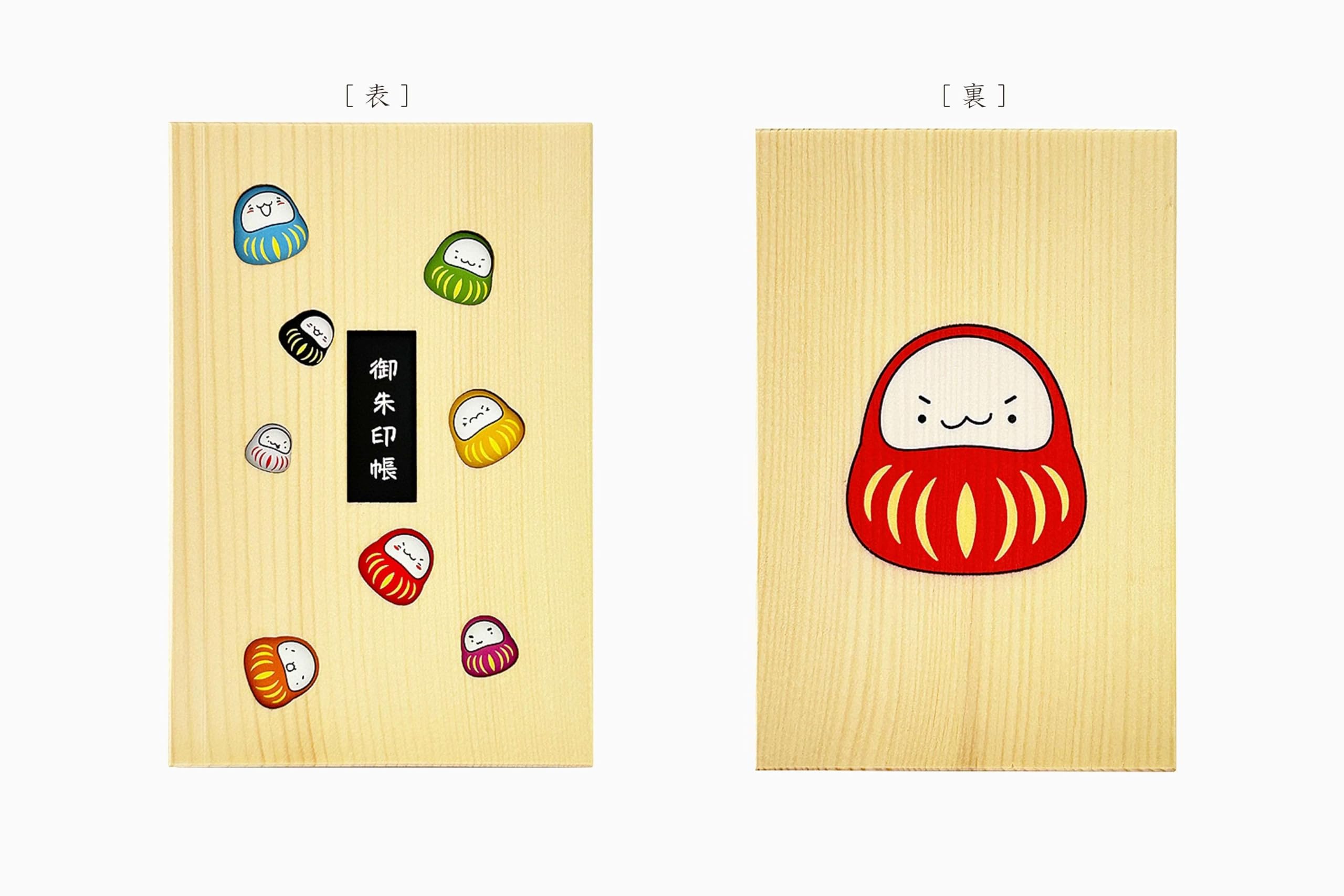 Amazon | 御朱印帳 木製 かわいい 蛇腹 日本製 樅100 momi100 天然木の