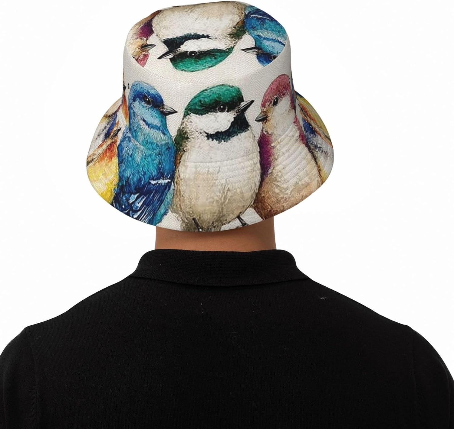 Bucket Hats for Men Women Sun Hat Watermelon Cute Print Fishing Hat Wide Brim Fishing Cap for Hiking