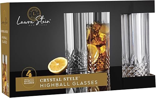 Miniatura 7 de Laura Stein Paquete de 4 vasos desechables estilo cristal