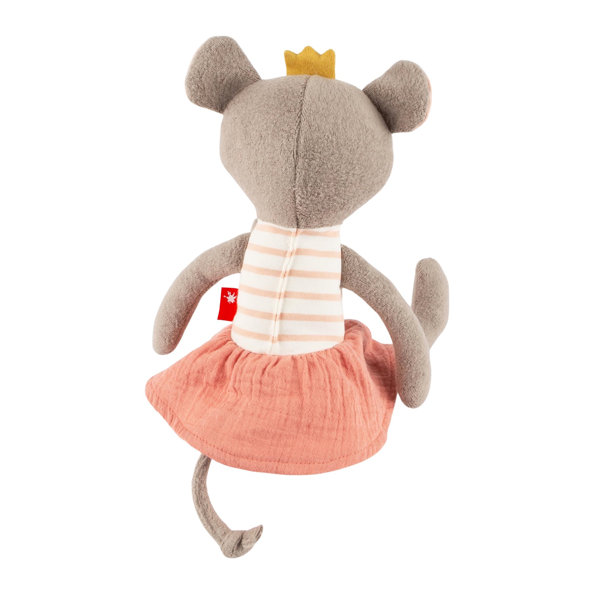 SIGIKID Kuscheltier & Schnuffeltuch niedliche Maus Schmusetuch Kuscheltuch rosa Spielen Kuscheln Trösten Unisex Hochwertig Erstausstattung Geburt