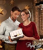 Vista 7 de LUNA & MANTHA Juego de 4 copas de vino sin tallo, 18 oz, copas de cristal para vino tinto y blanco para uso diario, entretenimiento, bar en casa