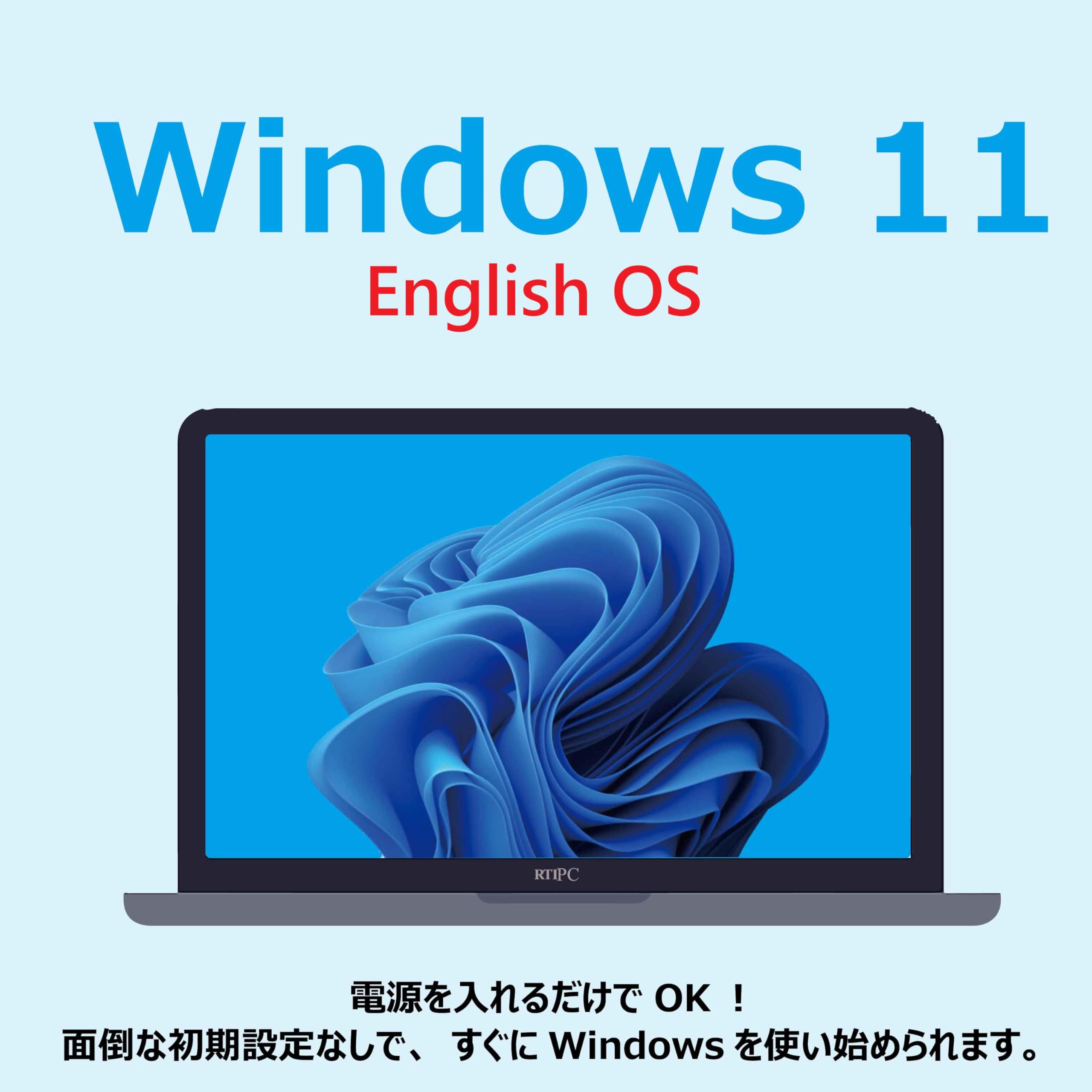 Amazon.co.jp: Used English OS Laptop Windows 11 Engish Version