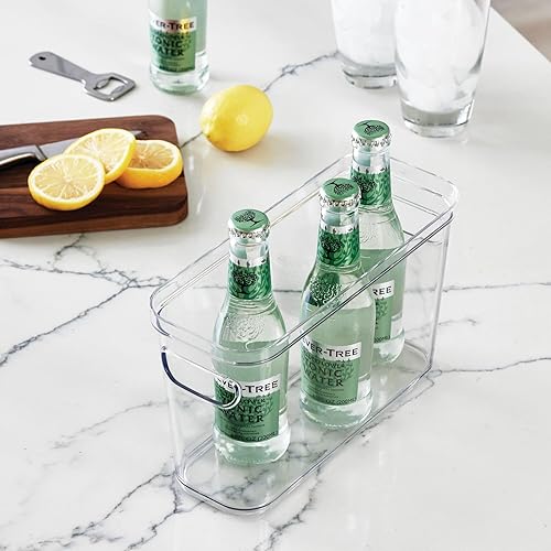 Miniatura 6 de iDesign Crisp - Contenedor de almacenamiento para nevera y despensa con asas, contenedor para alimentos, bebidas, organización de productos, sin