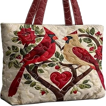 Quilted Tote Bag Weekender Duffle Bag
