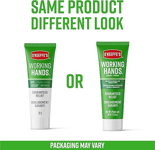Miniatura 4 de O'Keeffe's Working Hands Crema de manos, para manos extremadamente secas y agrietadas, tubo de 1 oz, (paquete de 6)