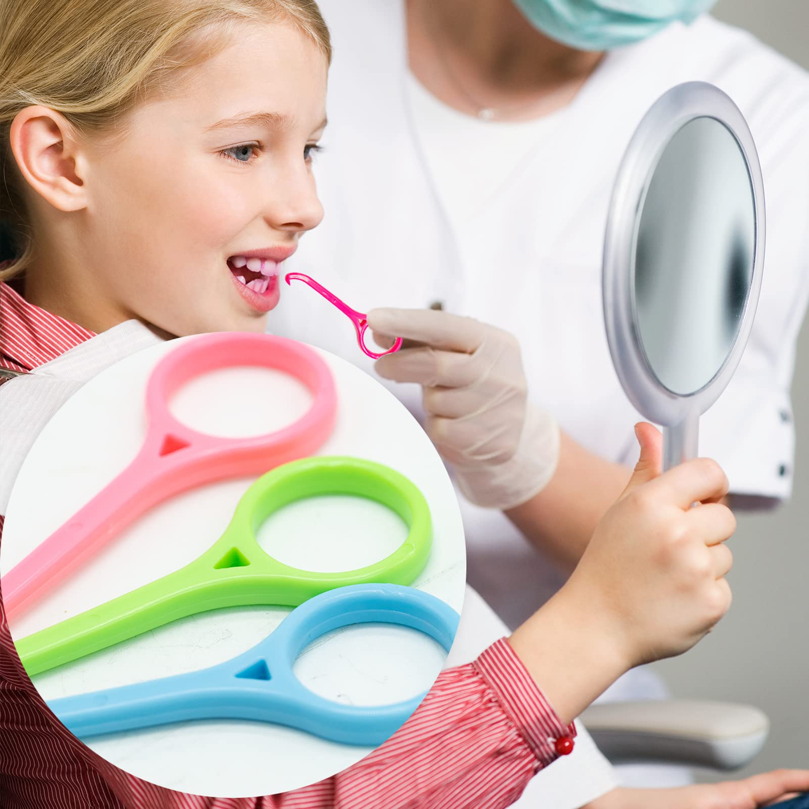 50 Ganci Per Rimozione Allineatori Dentali E Apparecchio Ortodontico – Strumento Dentale In Plastica - Foto 4
