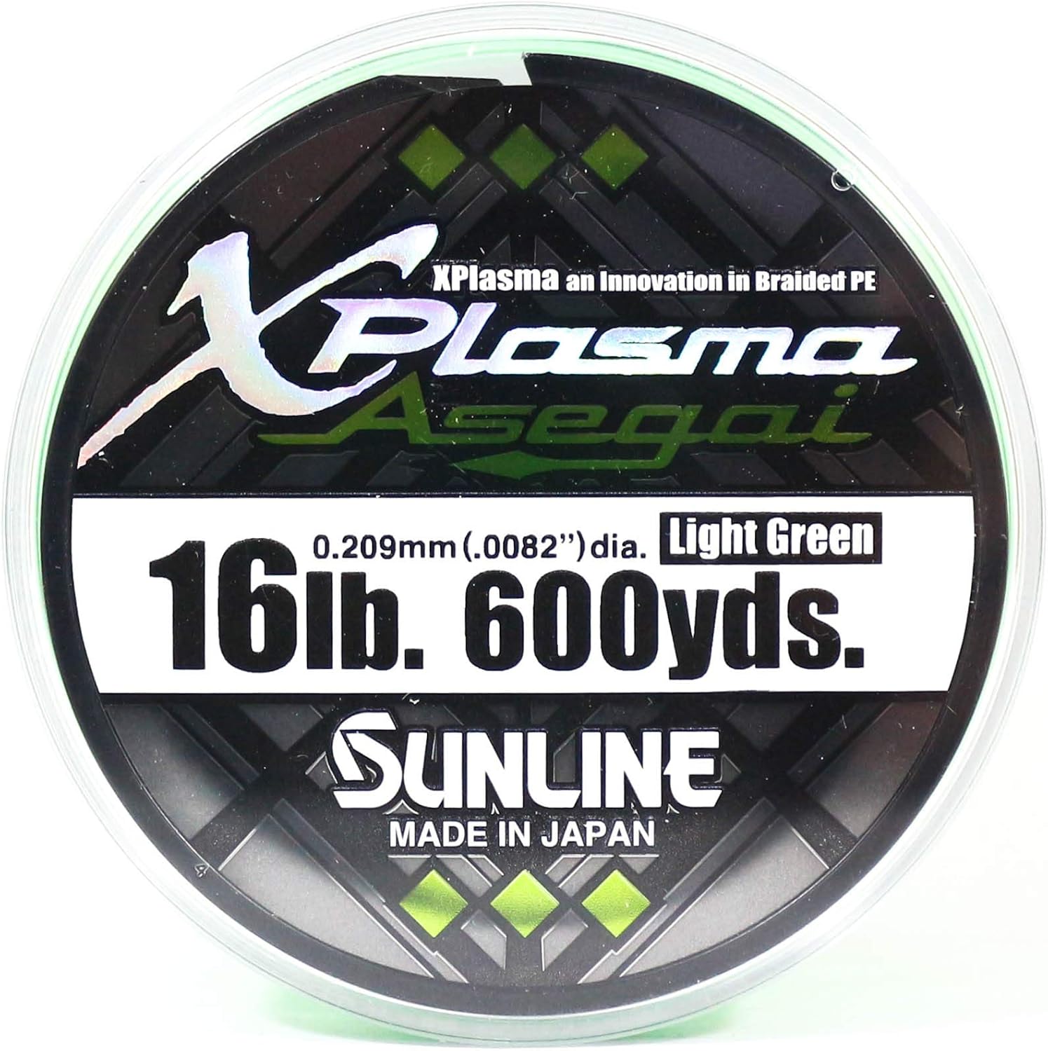 Sunline Xplasma Asegai 16LB 600 yd Light Green