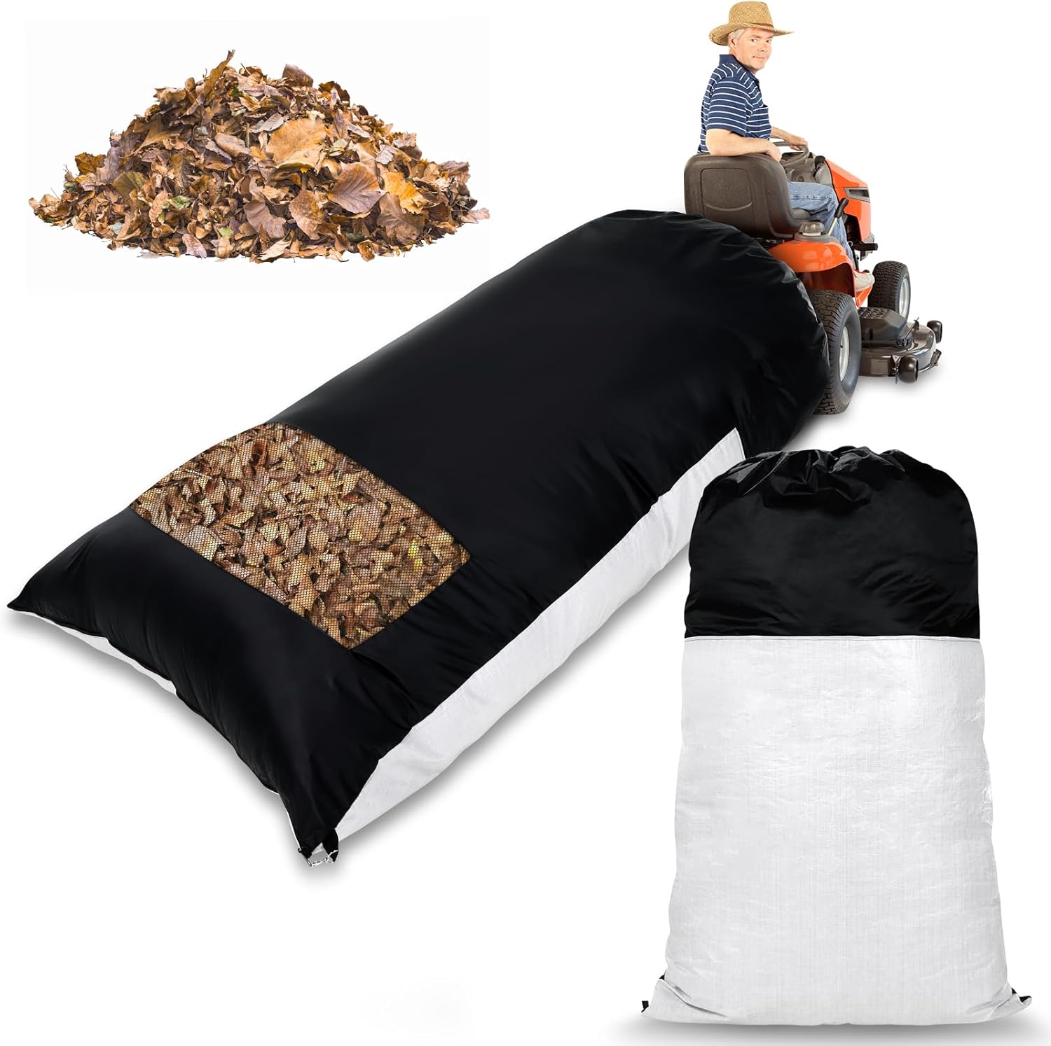 2025 New Large Lawn Tractor Leaf Bag - Grass Catcher Bag product image