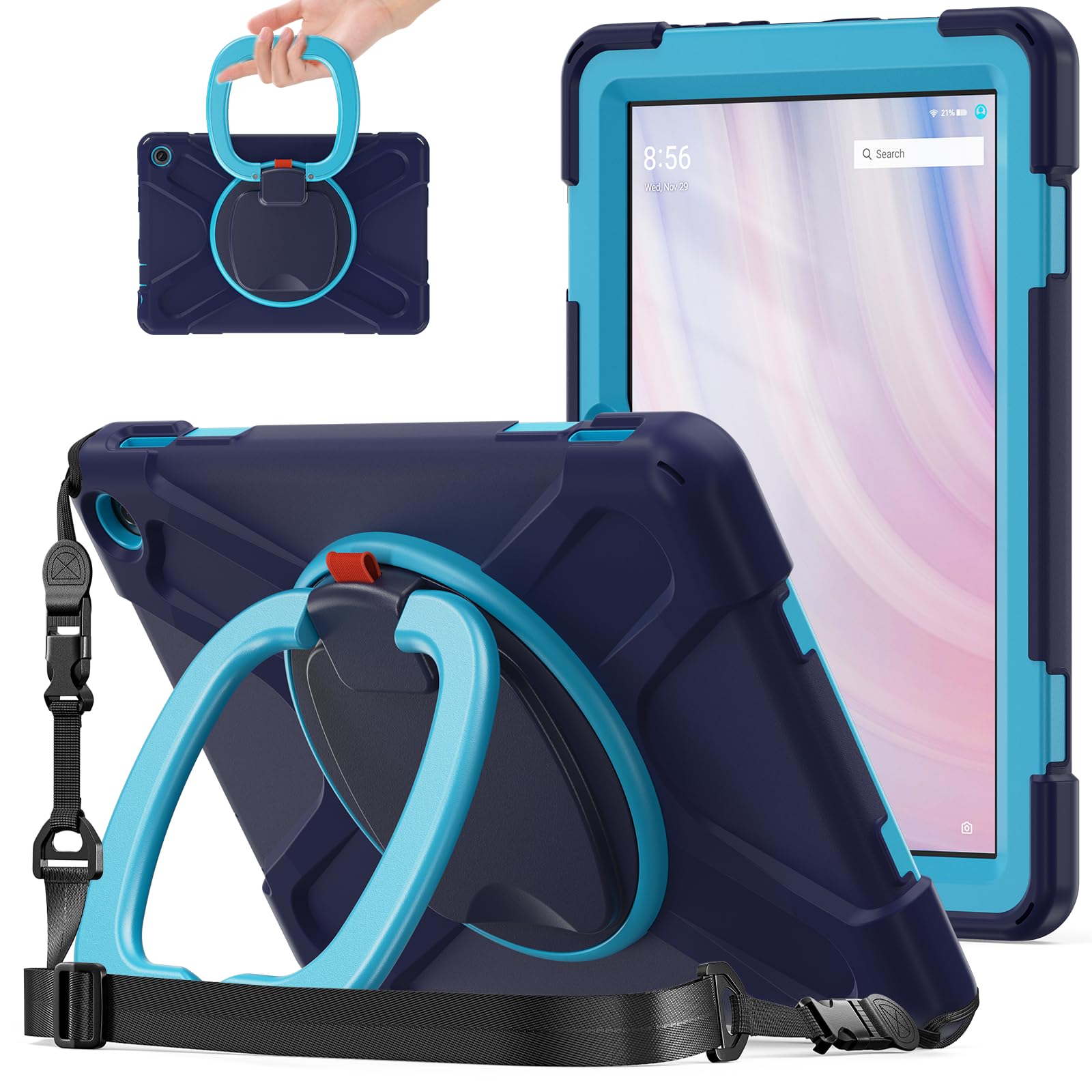 Amazon.co.jp: 360度回転式 For Fire HD 10 2023 ケース キッズ