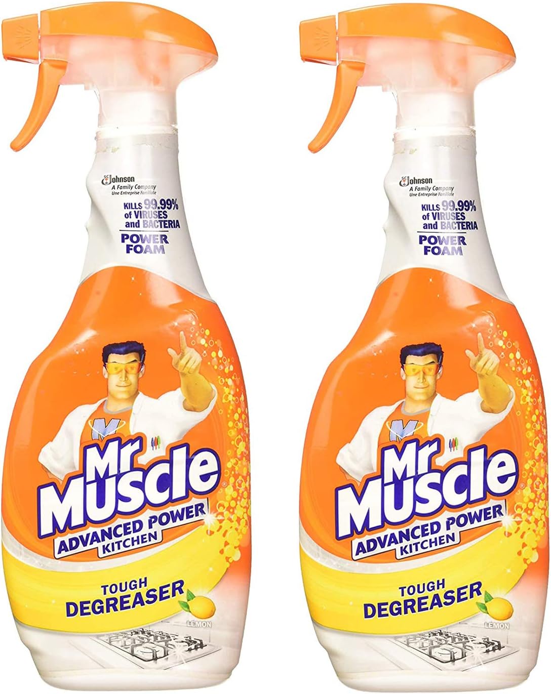 Mr Muscle Advanced Power Kitchen Cleaner, 750ml, Pack of 2