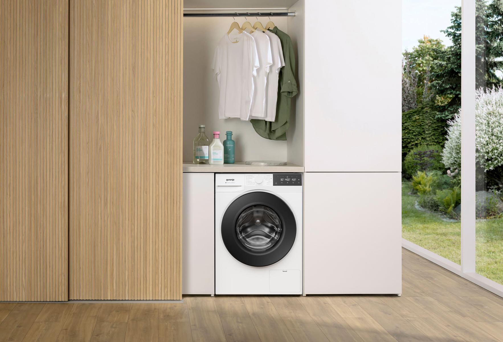 Gorenje W5G494A1P1 Waschmaschine 9 kg 1400 U/min ConnectLife Dampffunktion Weiß