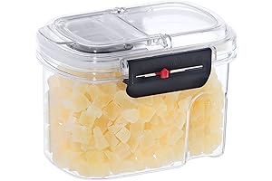 OGGI Easi Grip 23oz Flip Top Container | Moisture and BPA-Free Sealable Canister