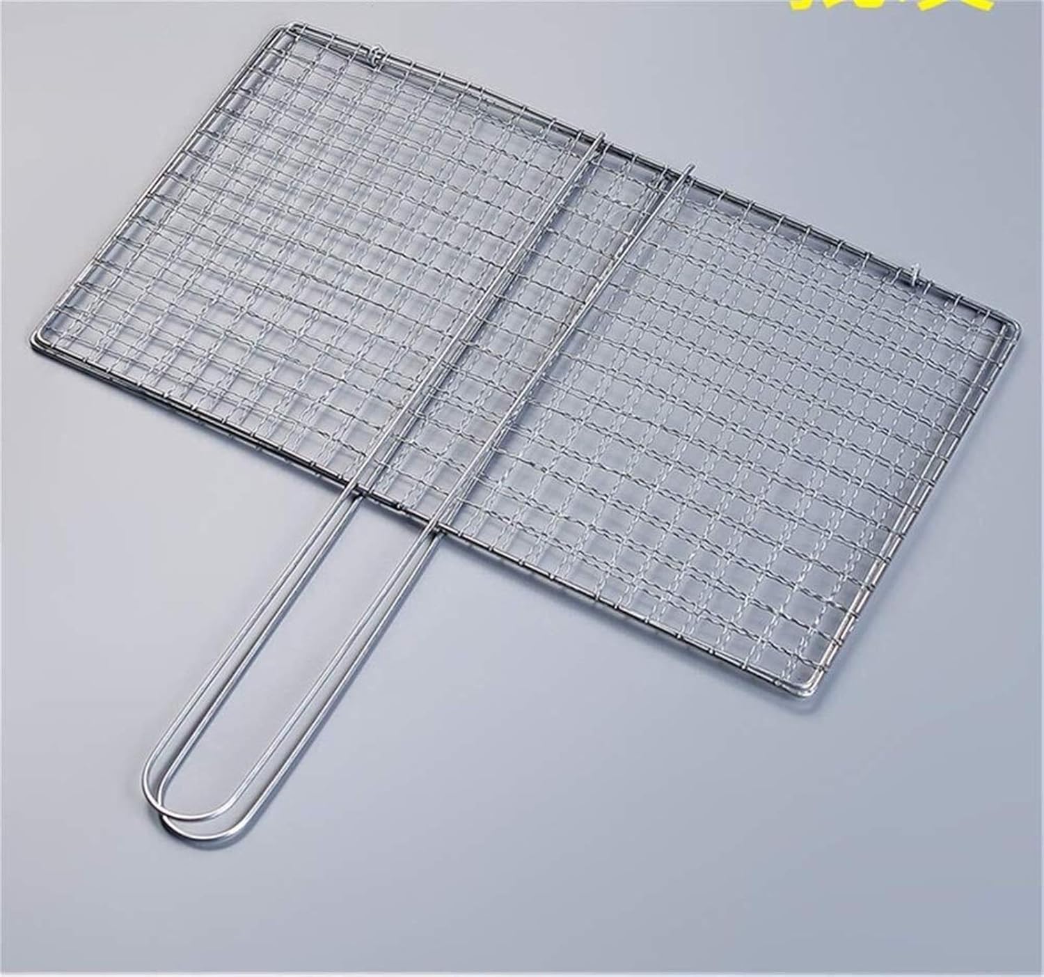 Grill basket,bbq grill rack, Barbecue mesh Clip,Grilled Fish Net Stainless Steel Appliances Beat Spline Rectangular Splint Home