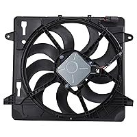 Vista 125 de Conjunto de ventilador de refrigeración de radiador TRQ Compatible con Ford Escape 2020-2022 FO3115228