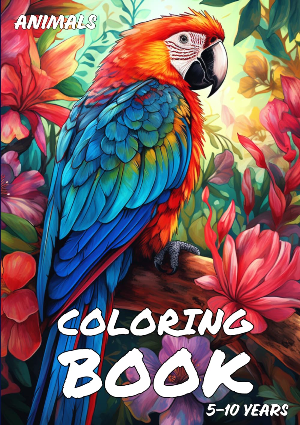 Coloring Book Animals for Kids 5 10 years