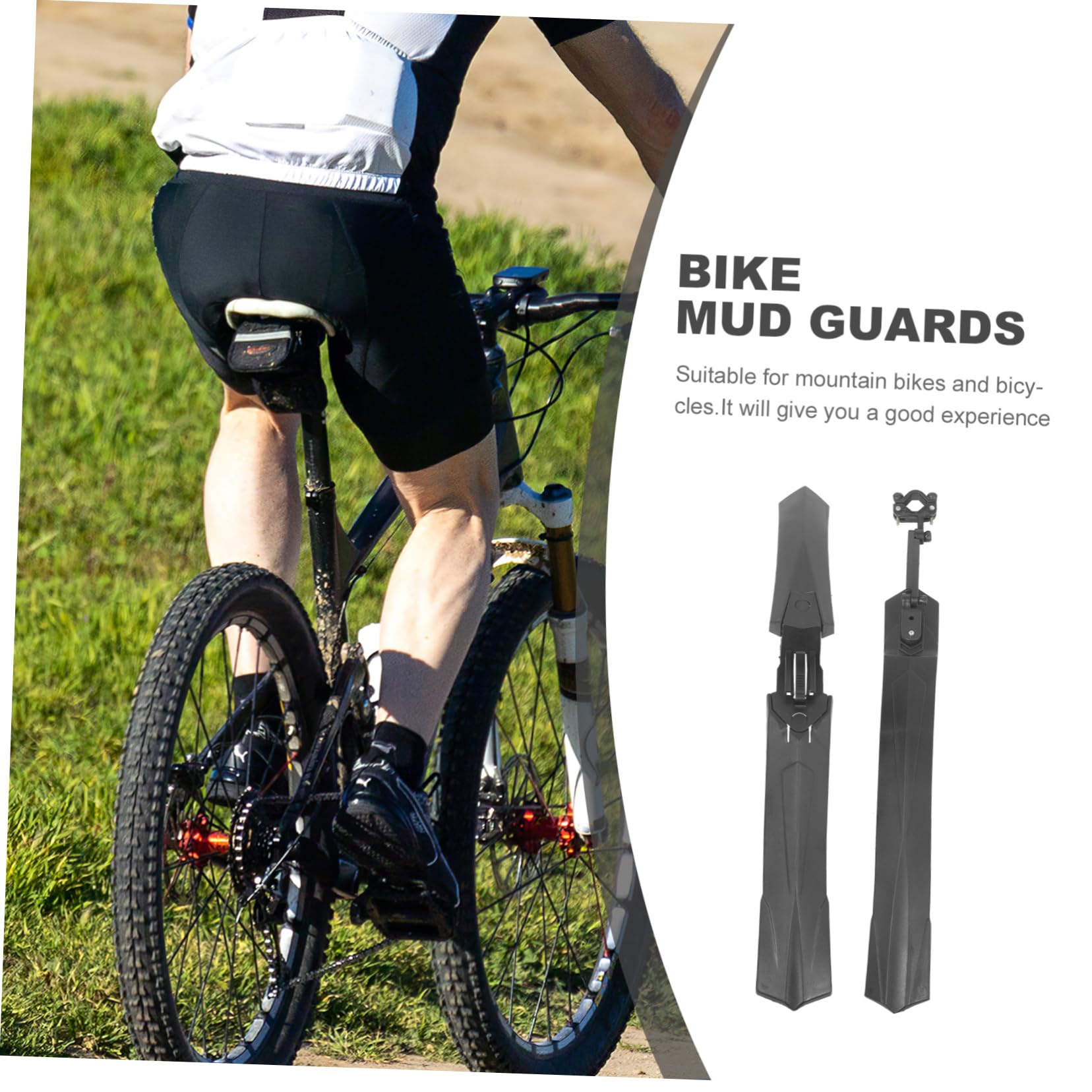 BESPORTBLE Guardabarros Delantero Y para Bicicleta De Montaña Accesorios para Bicicleta De Montaña Funda Protectora para Bicicleta De Montaña Barro Agua Guardabarros para Cadena