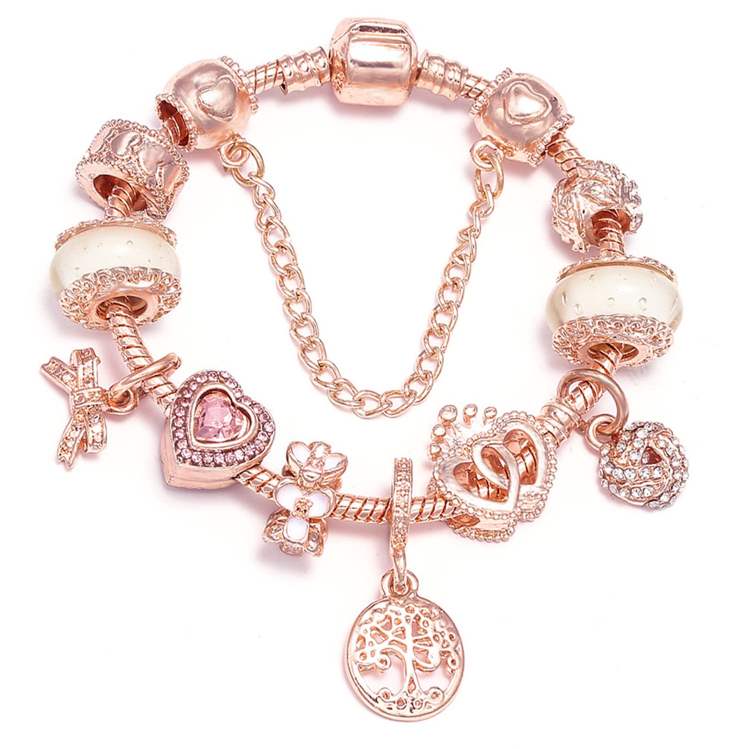 See full amazon price history chart for Peora Rose Gold Plated Cubic Zirconia Studded Charm Bracelet Stylish Fashion Jewellery Gift for Girls & Women Peora Rose Gold Plated Cubic Zirconia Studded Charm Bracelet Stylish Fashion Jewellery Gift for Girls & Women (B0C1CMQWM3) Amazon Price History, Amazon Price Tracker