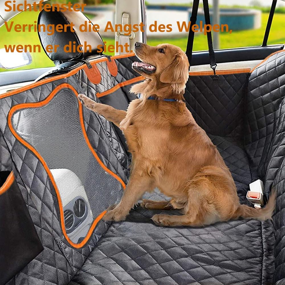Hundedecke Auto Rückbank kompatibel mit Hyundai Tucson 2021-2024 Kratzfest 600D Oxford Kofferraum Matte Wasserfest