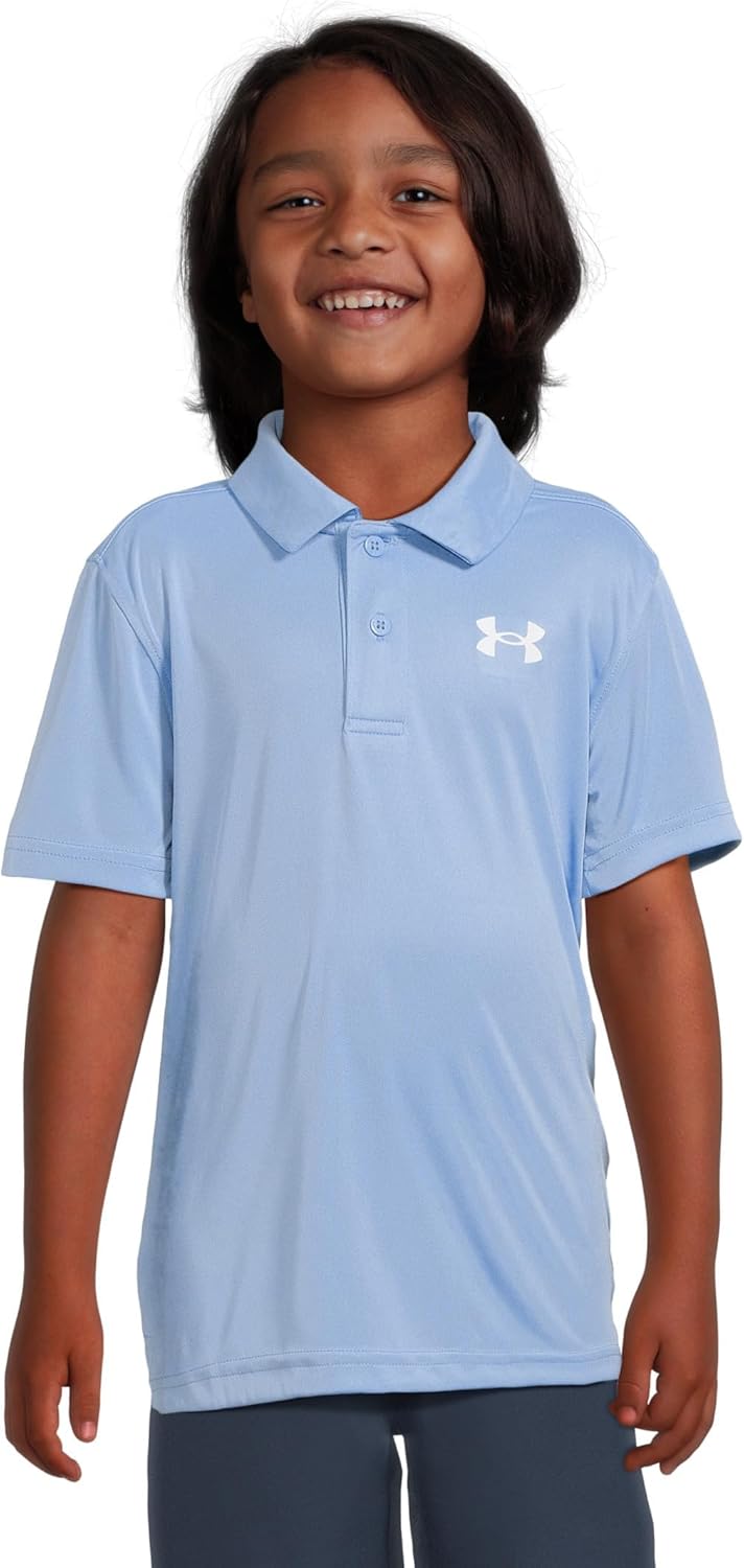 Under Armour Boys Matchplay Solid Polo (Little Kid)