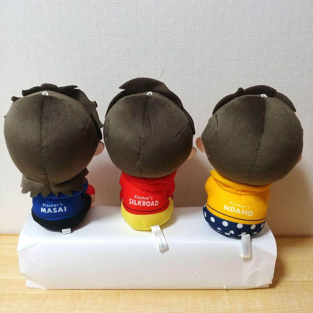 Amazon.co.jp: Dotene×Fischer's フィッシャーズ ぬいぐるみ 3体