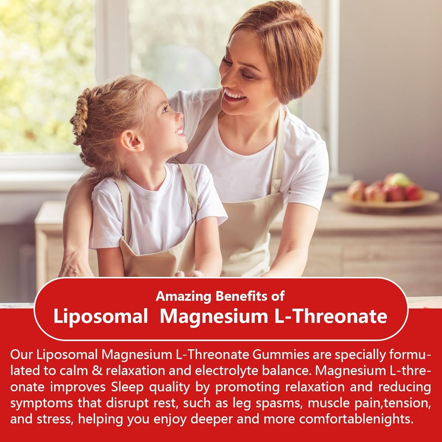 2 Pack Liposomal Magnesium Threonate High-Potency 3000mg Gummies,Liposomal Enhance 98% Absorption,Magnesium L-Threonate Supplements, Muscle & Bone Wellness for Kids & Adults — Amazon image 6