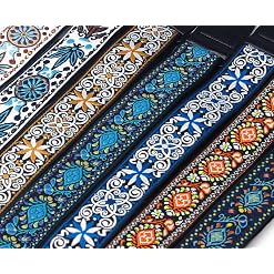 Sangle de guitare, 5,1 cm de large, sangle jacquard, extrémités en cuir, vintage, classique, rétro, broderie… - Les Beatles, Paul McCartney, John Lennon, RIngo Starr, George Harrison Sangle de guitare, 5,1 cm de large, sangle jacquard, extrémités en cuir, vintage, classique, rétro, broderie… – Image 6