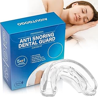 AIOUTGOGO Schnarchstopper-Schnarchschiene Mehrzweck Anti Schnarch Schnarchfrei Stopper-Effektiv Snoring Stopper gegen Schnarchen für Männer und Frauen