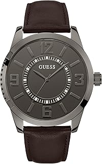 Round 47mm Gunmetal Dial Analog Men Watch - U1408G3M