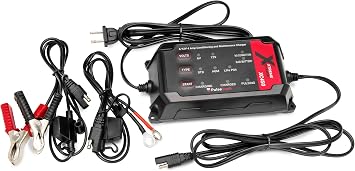 PulseTech XC450 Xtreme Charge 4 AMP Smart Battery Charger Maintainer, Trickle Charger | Test, Charge, Condition & Maintain All 6V/12V Batteries Lead Acid, LiFeP04, Lithium, VRLA, AGM, Gel & Flooded