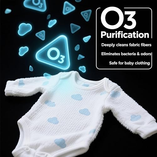 Miniatura 3 de Mini lavadora automática para ropa interior, calcetines y prendas delicadas, capacidad de 7 L (2.2 lbs) con sistema de secado térmico y cuidado de