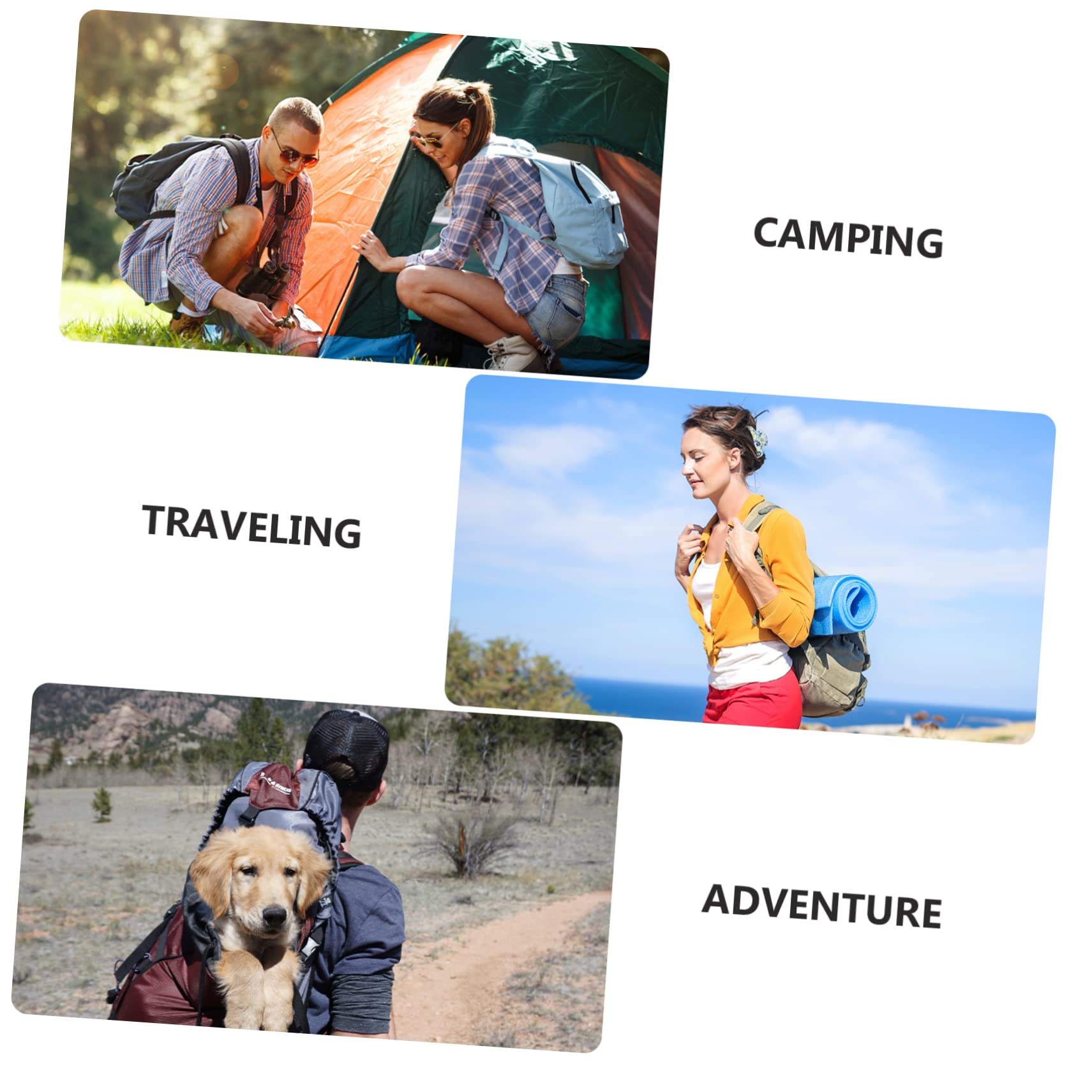 Mipcase Piccola bussola Feng Shui bussola personalizzata zaino all'aperto meridiana bussola zaino in spalla Cina camping bussola cinese bussola per il campeggio bussola esterna resina