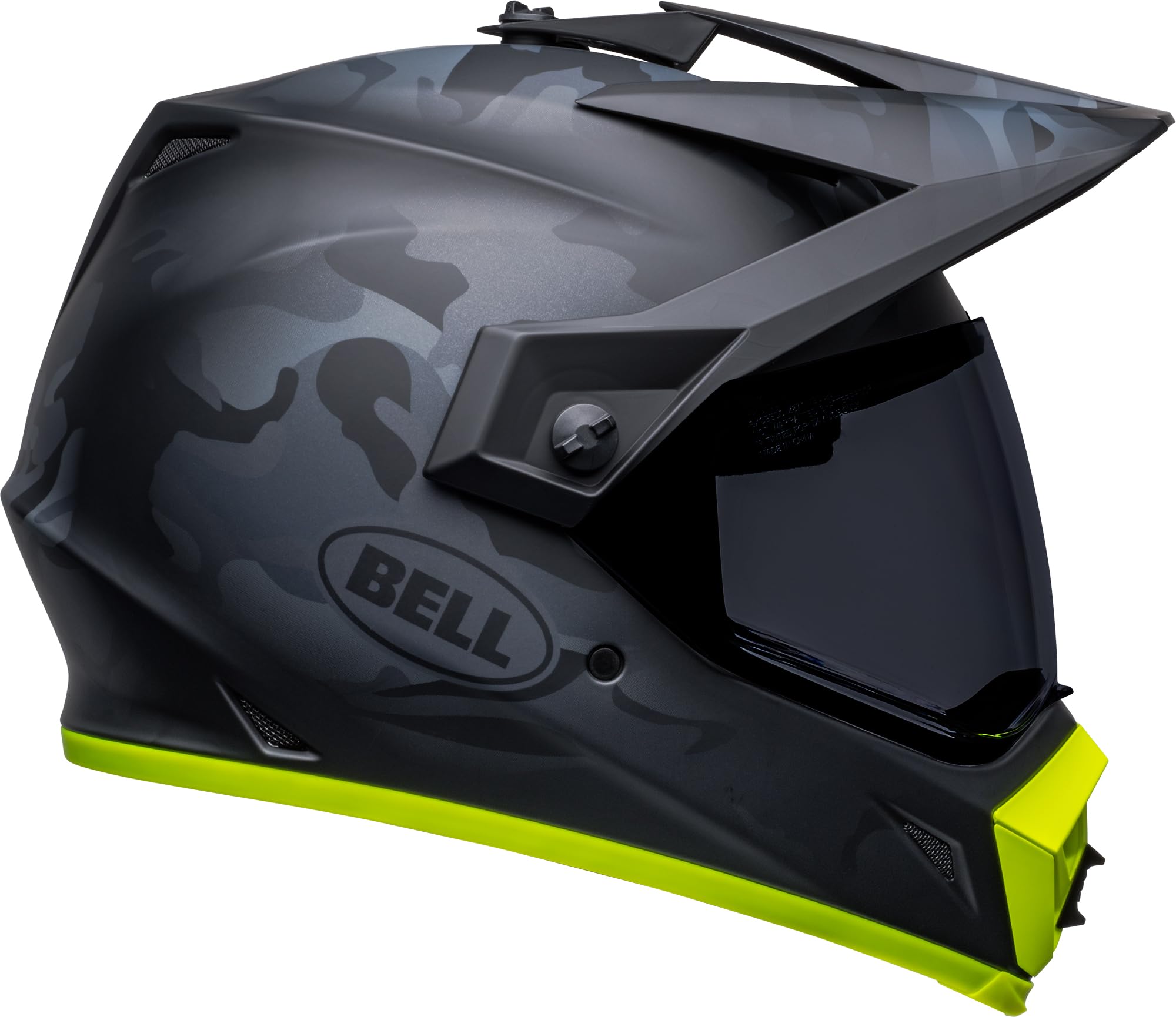 Bellmx Adventure Mips Helmet Stealth Camo Matte Black Hi
