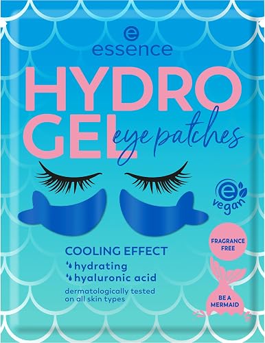 Essence Cosmetics HYDRO GEL parches para ojos, hidratar/humectar, cuidado, refre