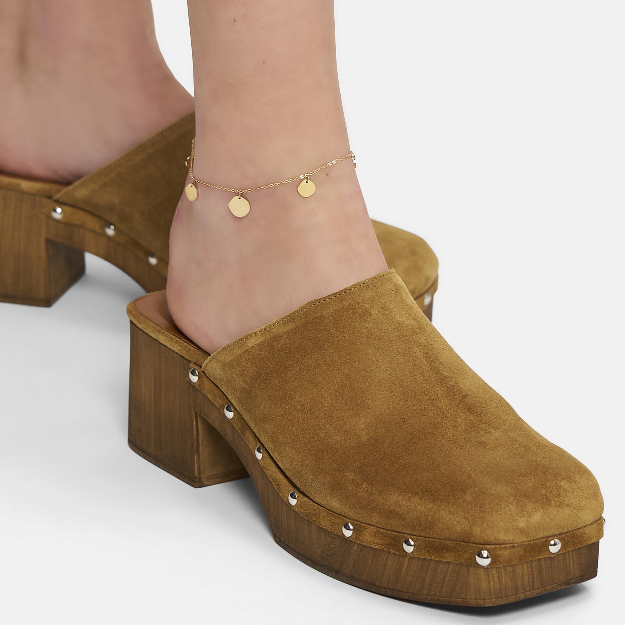 LIEBESKIND BERLIN Damen Fußkette – Modische Edelstahl-Fußkettchen in verschiedenen Designs und Farben – Fußschmuck perfekt für den Sommer & Alltag