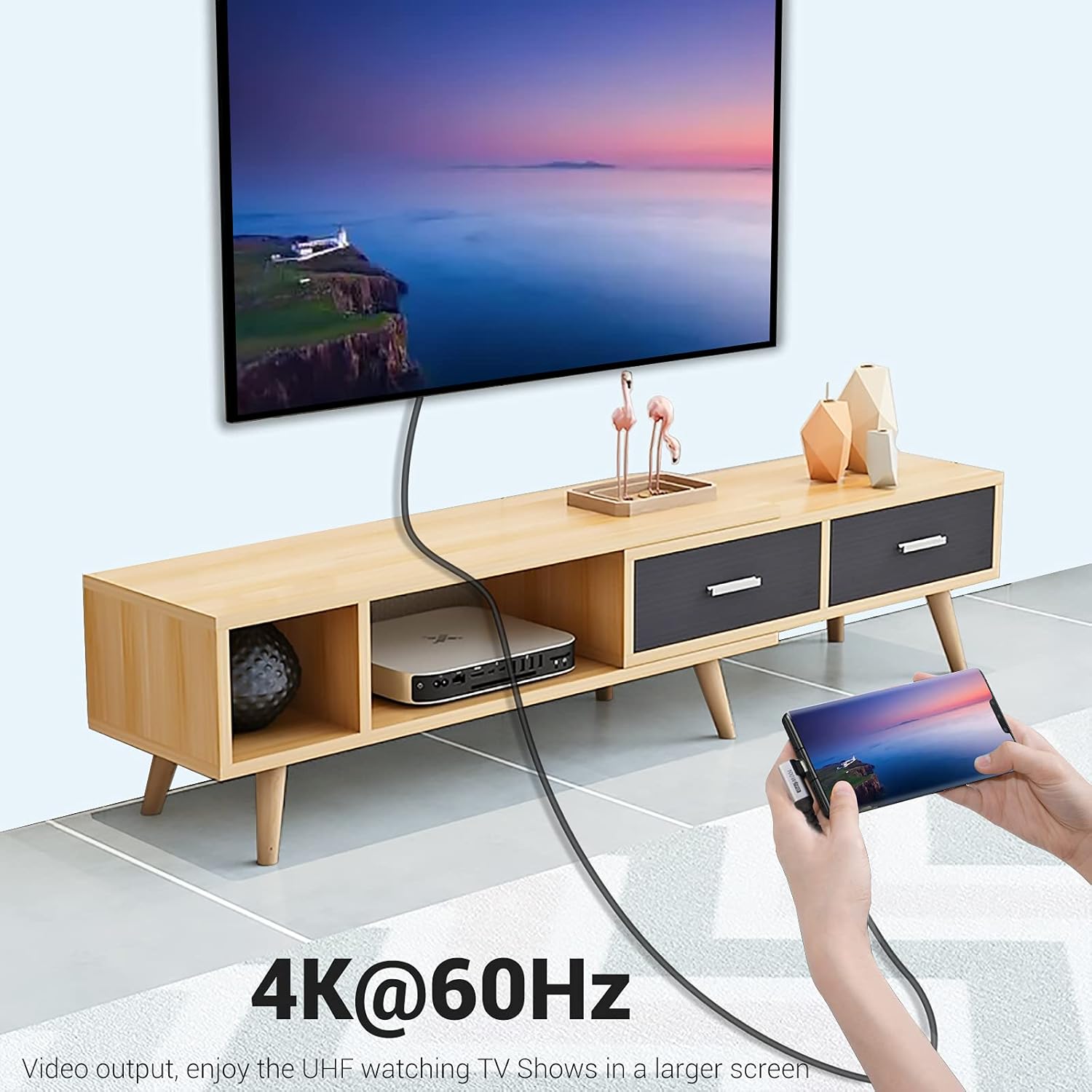 USB C Data Cable 3.1, 100W USB C Video Cable, 10Gbps, 4K Video Output