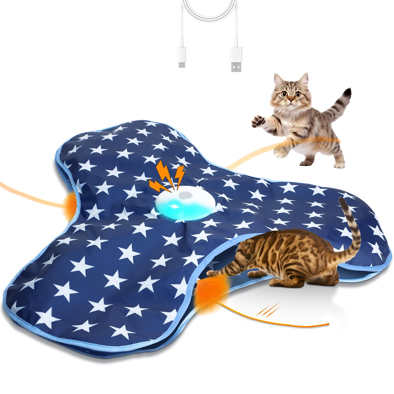 Oxawo Interactive Hide and Seek Cat Toy