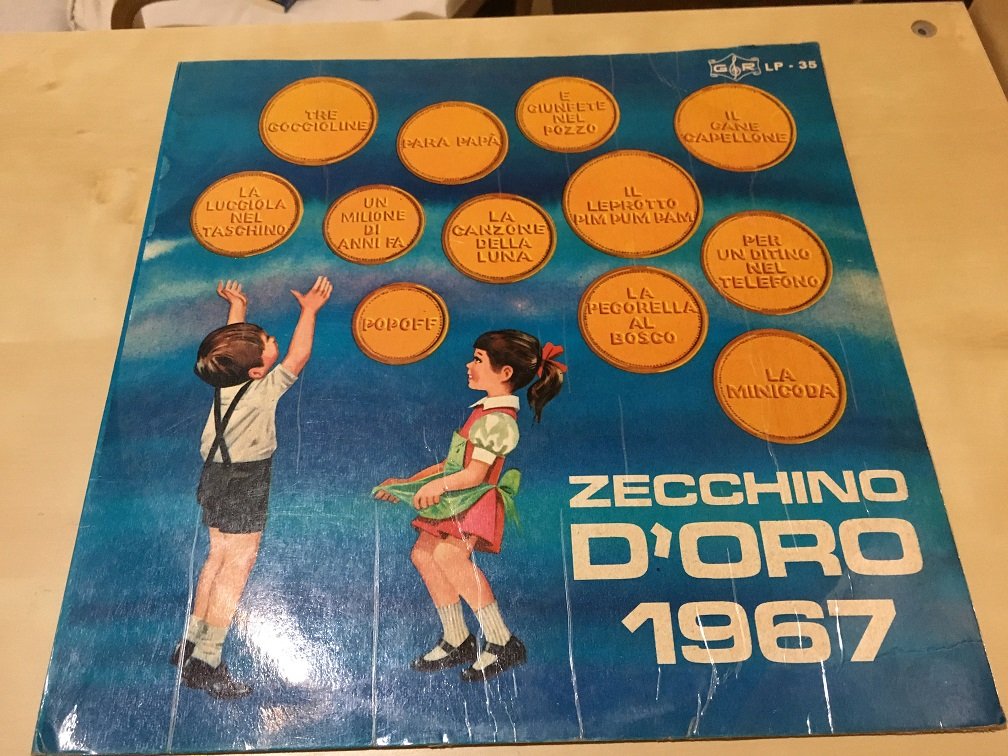VINILE 33 GIRI ZECCHINO D'ORO 1967