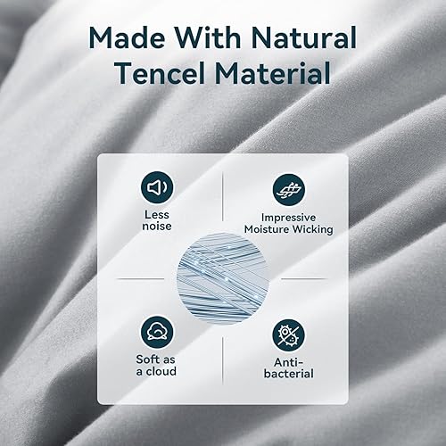 Miniatura 2 de WarmKiss Edredón de plumón tamaño individual, relleno de edredón suave y esponjoso para todas las estaciones, edredón de cama con relleno de plumas