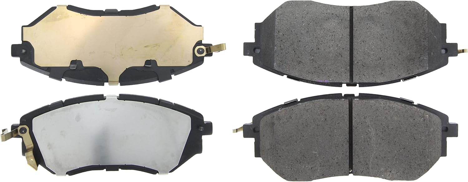 Posi-Quiet Ceramic Brake Pads with Shims and Hardware