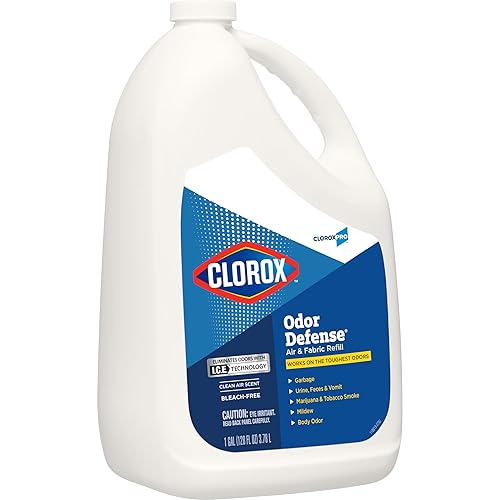 Miniatura 3 de CloroxPro Recambio de spray de aire y tela para defensa del olor, Clorox Healthcare Spray de limpieza industrial y limpieza, 128 onzas - 31716