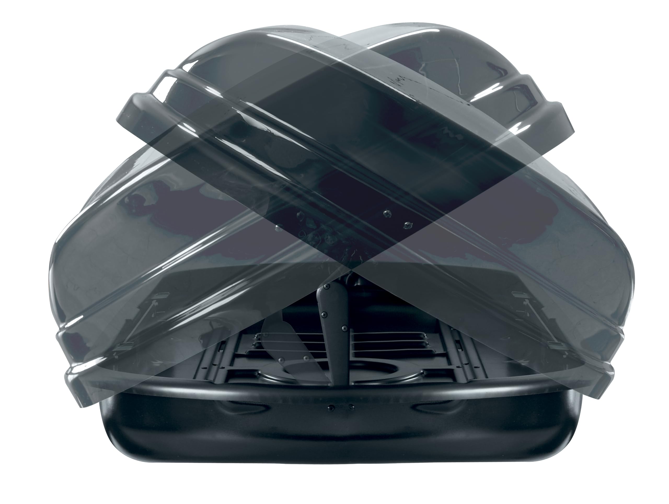 Mania Duo Dachbox, 580 Liter, Schwarz
