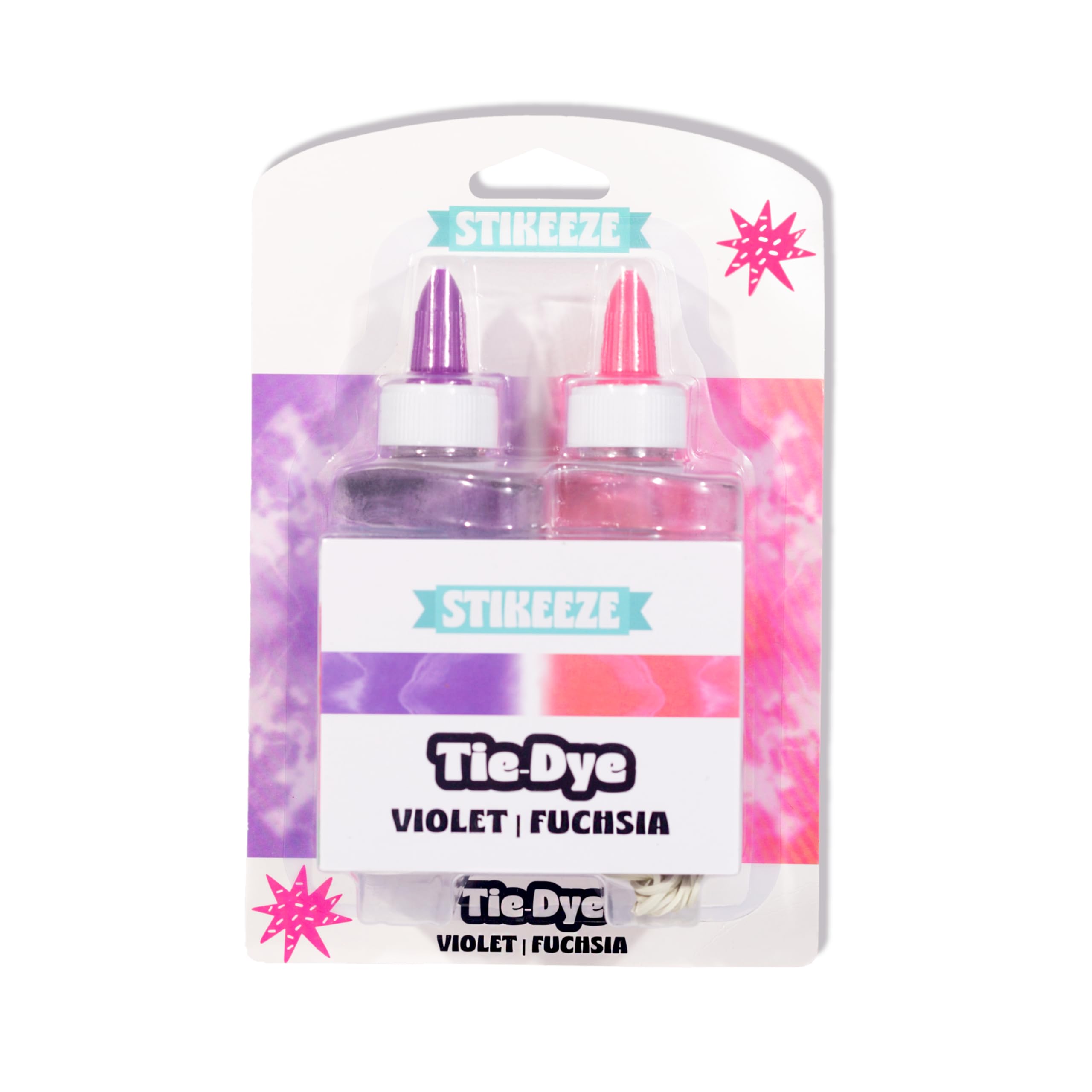 Stikeeze Tie-Dye | Violet & Fuchsia - Set of Two Colours One Step Tiedye- Just add Water-picture-34